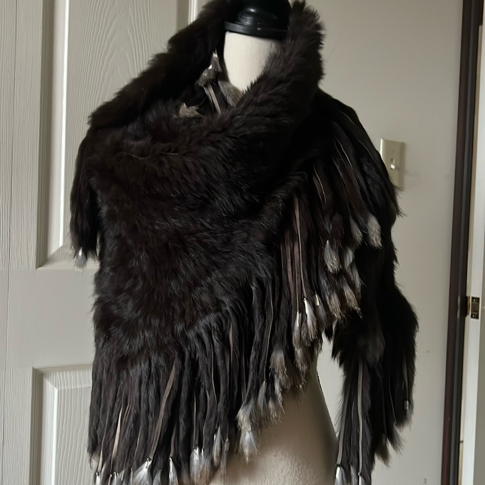 Mink scarf